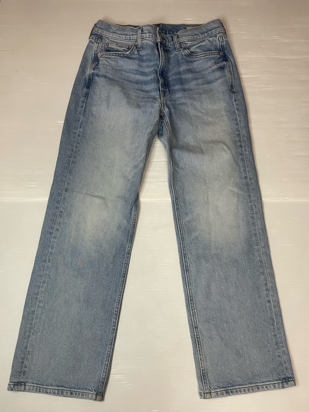 AYR The Roadie Denim Size 28 Straight Leg Light Wash